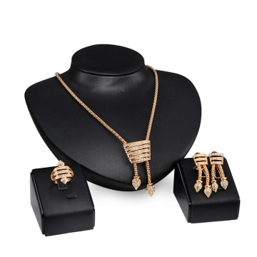 Special Gold Snake Head 4 Piece Jewelry Sets Cheap (C-XSST0050)